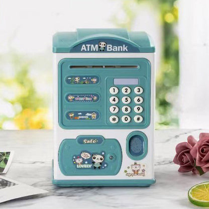 Kids Electronic Savings Bank – Auto Bill Intake, Password & Fingerprint Unlock
