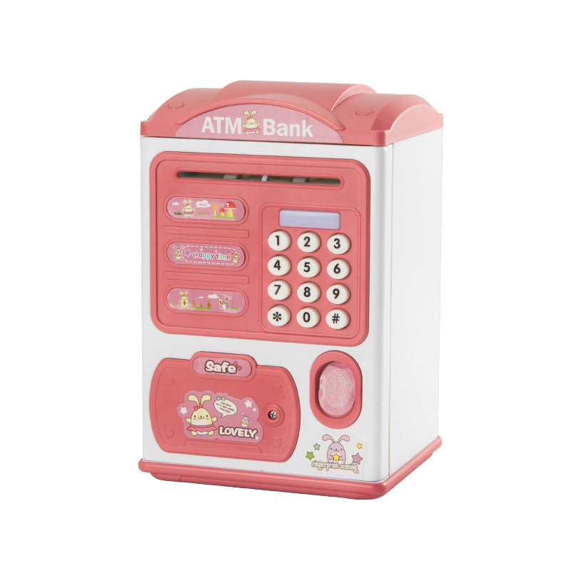 Kids Electronic Savings Bank – Auto Bill Intake, Password & Fingerprint Unlock