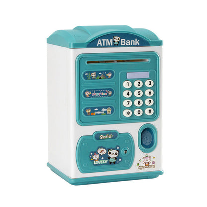 Kids Electronic Savings Bank – Auto Bill Intake, Password & Fingerprint Unlock