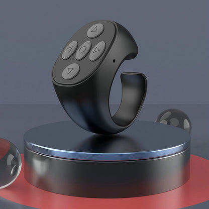 Scroll Without Touching Your Phone – Bluetooth Fingertip Remote Ring