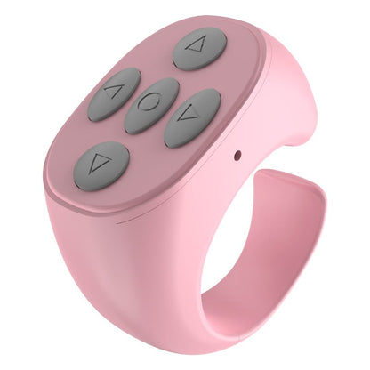 Scroll Without Touching Your Phone – Bluetooth Fingertip Remote Ring