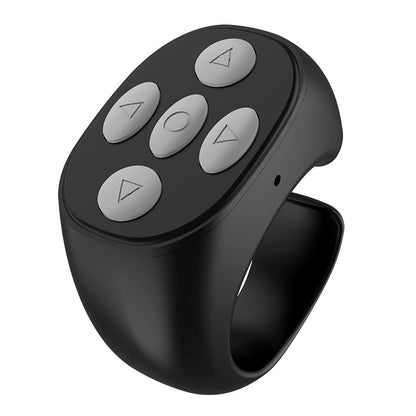 Scroll Without Touching Your Phone – Bluetooth Fingertip Remote Ring