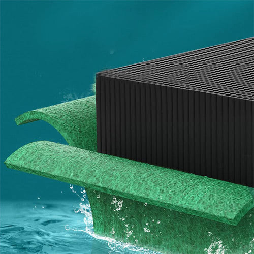 🐠 Honeycomb Aquarium Filter Cube – Help Reduce Debris, Odors & Discoloration