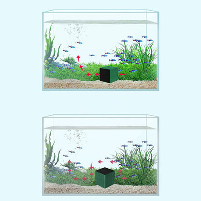 🐠 Honeycomb Aquarium Filter Cube – Help Reduce Debris, Odors & Discoloration