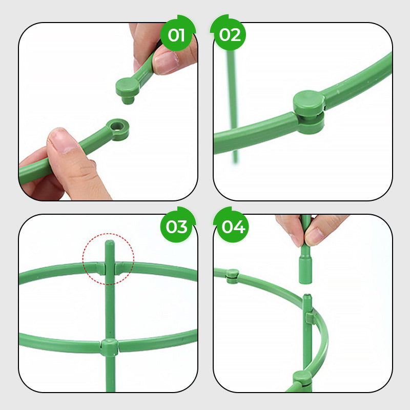 Build the Plant Support as It Grows — Modular 60-Piece Frame Kit