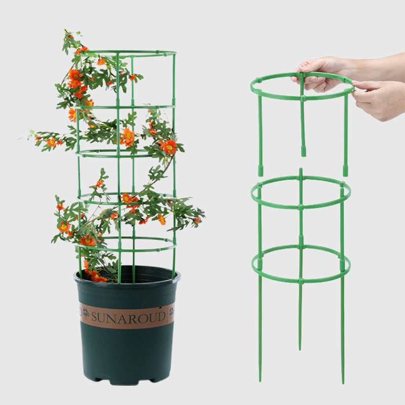 Build the Plant Support as It Grows — Modular 60-Piece Frame Kit