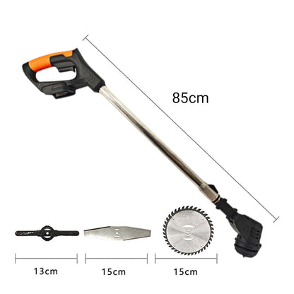 24V Cordless Grass Trimmer – 3-Blade Yard Cutting Tool