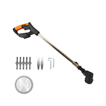 24V Cordless Grass Trimmer – 3-Blade Yard Cutting Tool