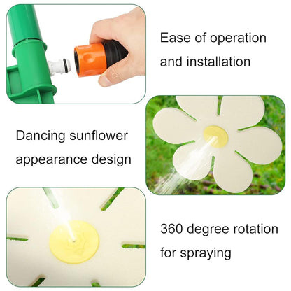 🔥Hot Sale – 49% Off🌻Fun Dancing Flower Sprinkler for the Garden✨