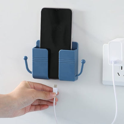 Compact Phone & Remote Organizer with Side Hooks