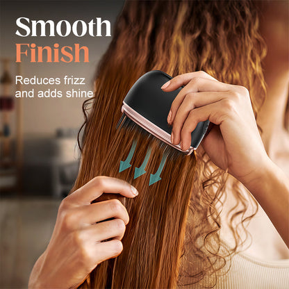Mini Cordless Hair Straightening Comb – Quick Touch-Ups Anywhere