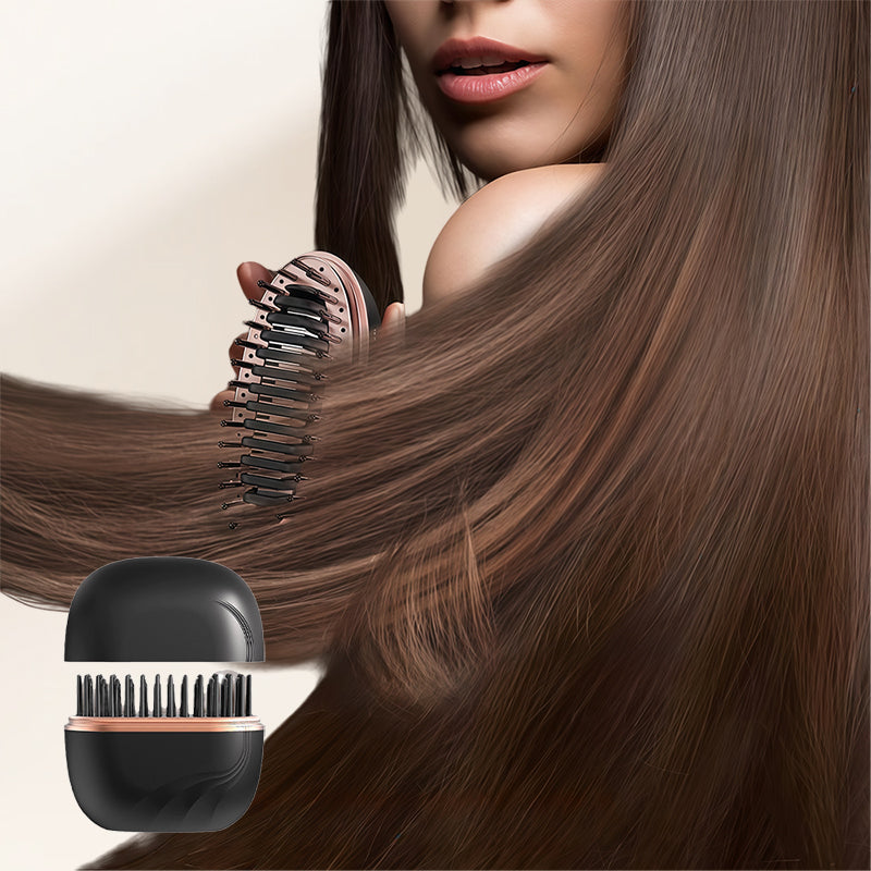 Mini Cordless Hair Straightening Comb – Quick Touch-Ups Anywhere