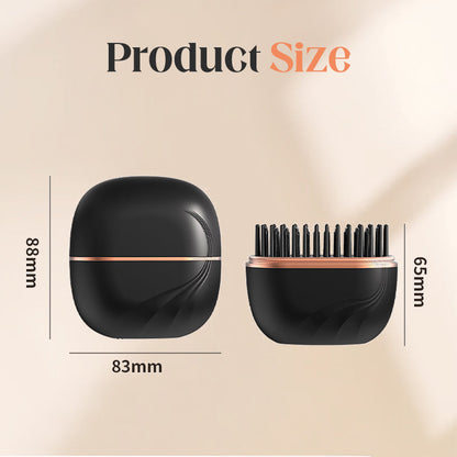 Mini Cordless Hair Straightening Comb – Quick Touch-Ups Anywhere