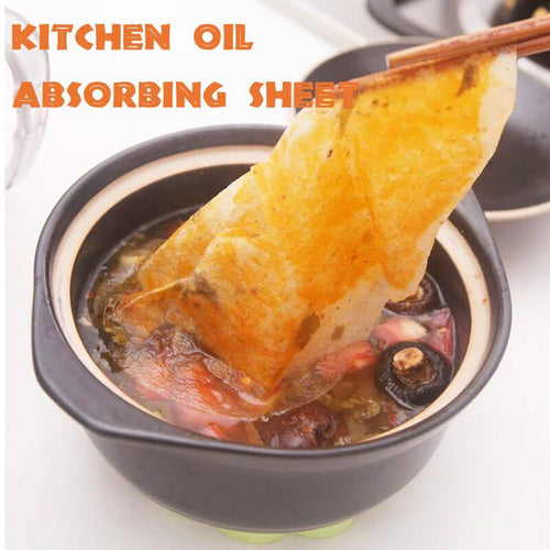 Soup & Hot Pot Oil-Absorbing Sheets – 20 Pack