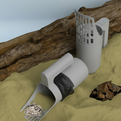 Scoop, Sift & Bag in One — All-in-One Cat Litter Scoop
