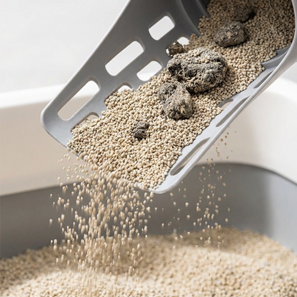 Scoop, Sift & Bag in One — All-in-One Cat Litter Scoop