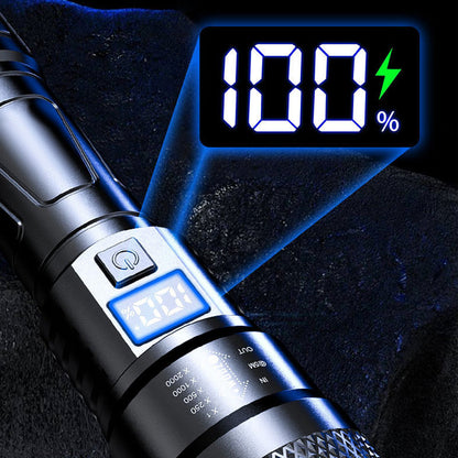 🔥Limited-time offer🔦Rechargeable Zoom Flashlight – Focus the Beam, See the Power, Stay Ready
