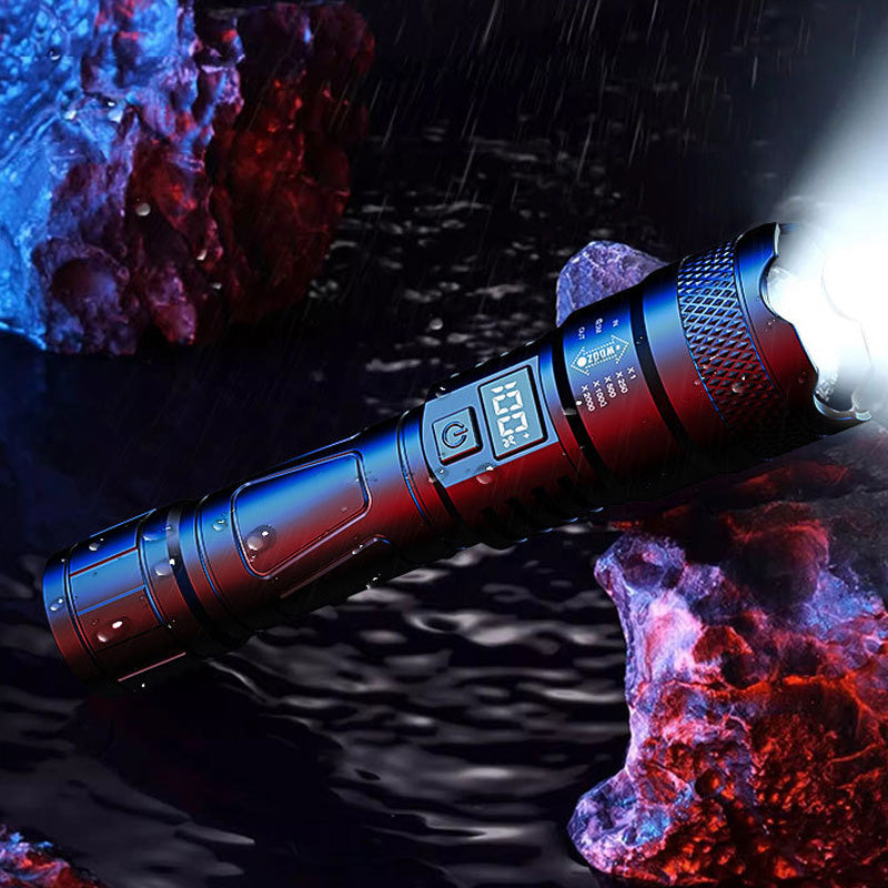 🔥Limited-time offer🔦Rechargeable Zoom Flashlight – Focus the Beam, See the Power, Stay Ready