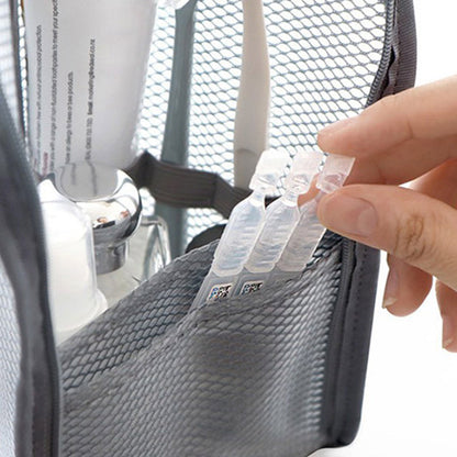 Keep Travel Essentials Neat – Compact EVA Toiletry Organizer