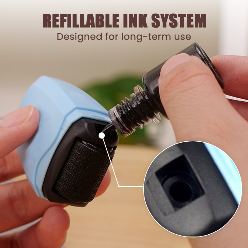 Privacy Roller Stamp – Stop Ripping Shipping Labels Apart