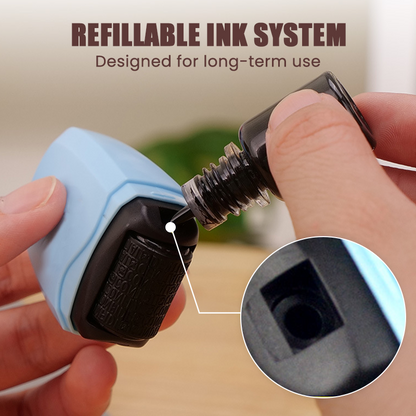 Privacy Roller Stamp – Stop Ripping Shipping Labels Apart
