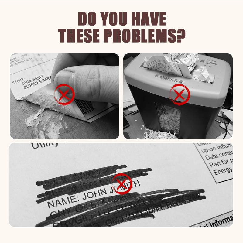 Privacy Roller Stamp – Stop Ripping Shipping Labels Apart