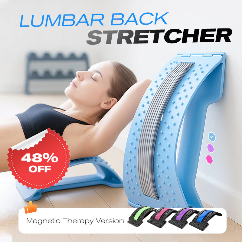 4-Level Adjustable Back Stretcher – Stretch & Relax at Home