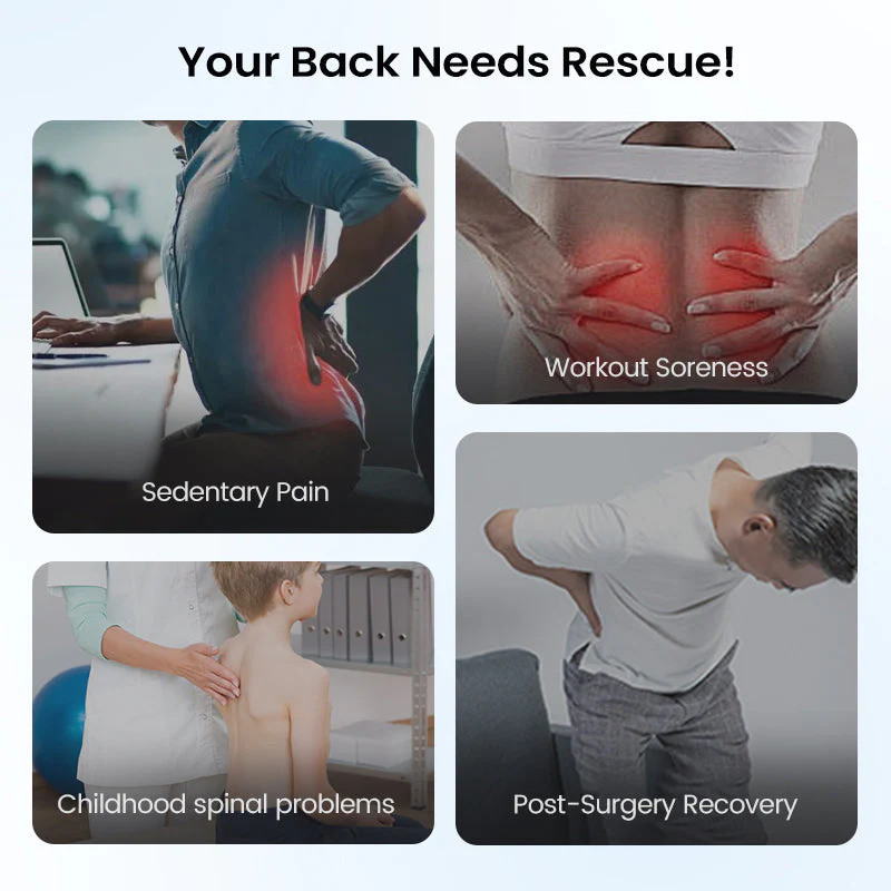 4-Level Adjustable Back Stretcher – Stretch & Relax at Home