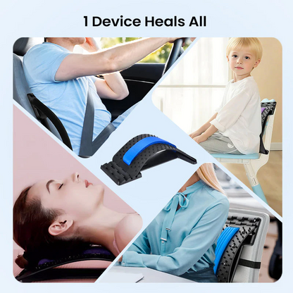 4-Level Adjustable Back Stretcher – Stretch & Relax at Home