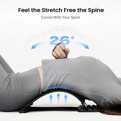 4-Level Adjustable Back Stretcher – Stretch & Relax at Home