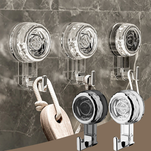 No-Drill Suction Hook – Press, Twist & Create Instant Hanging Space