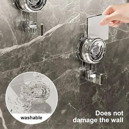 No-Drill Suction Hook – Press, Twist & Create Instant Hanging Space