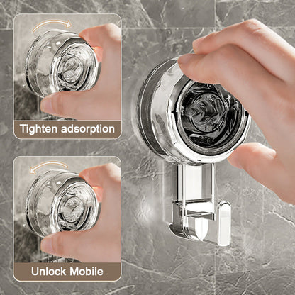 No-Drill Suction Hook – Press, Twist & Create Instant Hanging Space
