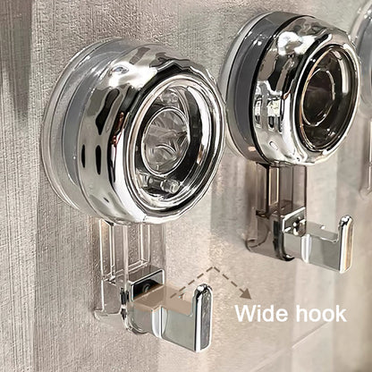 No-Drill Suction Hook – Press, Twist & Create Instant Hanging Space