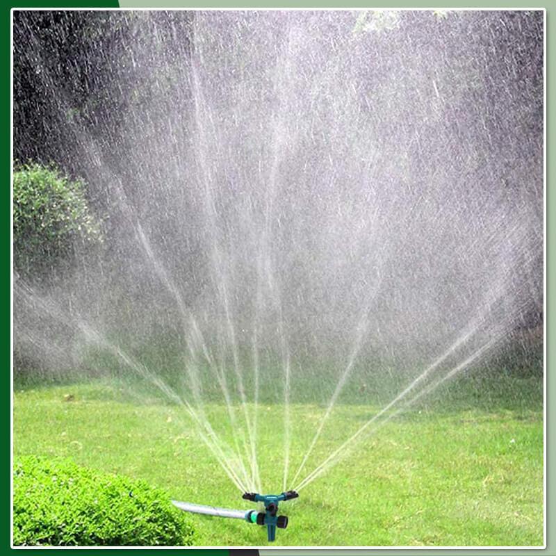 🌞360° Rotating Garden Sprinkler – Adjustable Lawn & Yard Watering