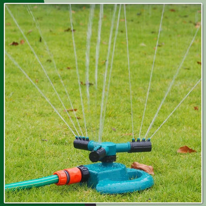 🌞360° Rotating Garden Sprinkler – Adjustable Lawn & Yard Watering