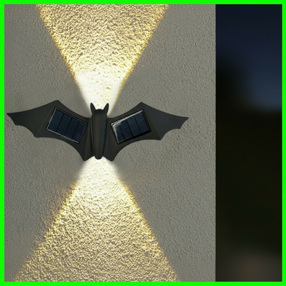 🦋 Solar Butterfly & Bat Wall Lights – Wall Art by Day, Glow by Night