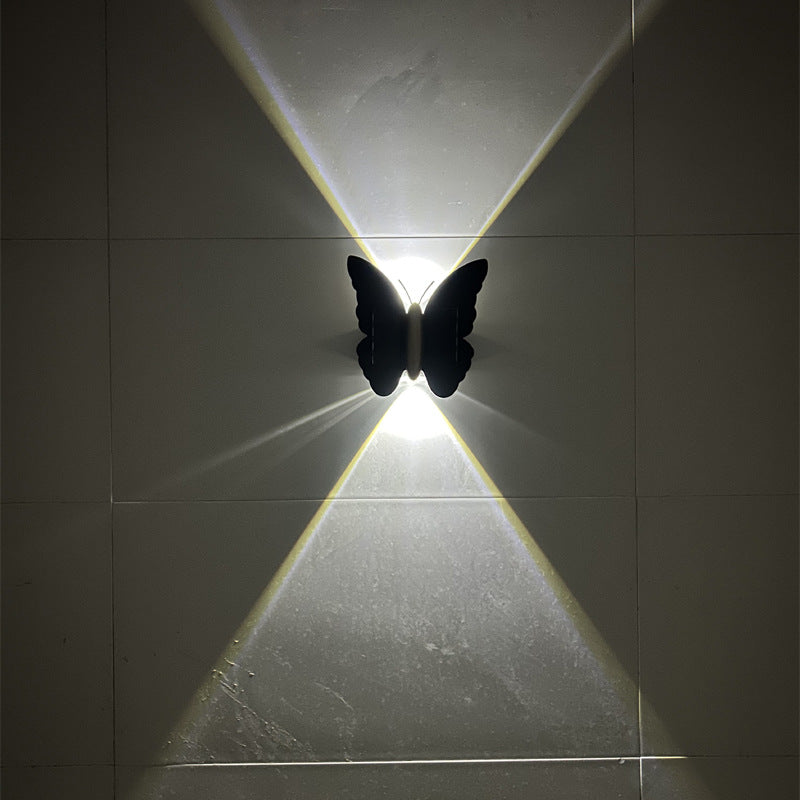 🦋 Solar Butterfly & Bat Wall Lights – Wall Art by Day, Glow by Night