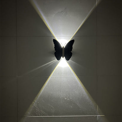 🦋 Solar Butterfly & Bat Wall Lights – Wall Art by Day, Glow by Night