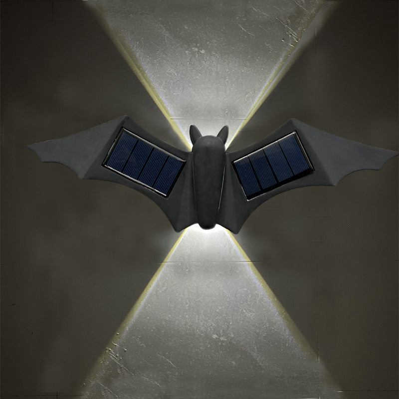 🦋 Solar Butterfly & Bat Wall Lights – Wall Art by Day, Glow by Night