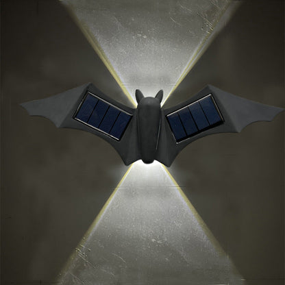 🦋 Solar Butterfly & Bat Wall Lights – Wall Art by Day, Glow by Night