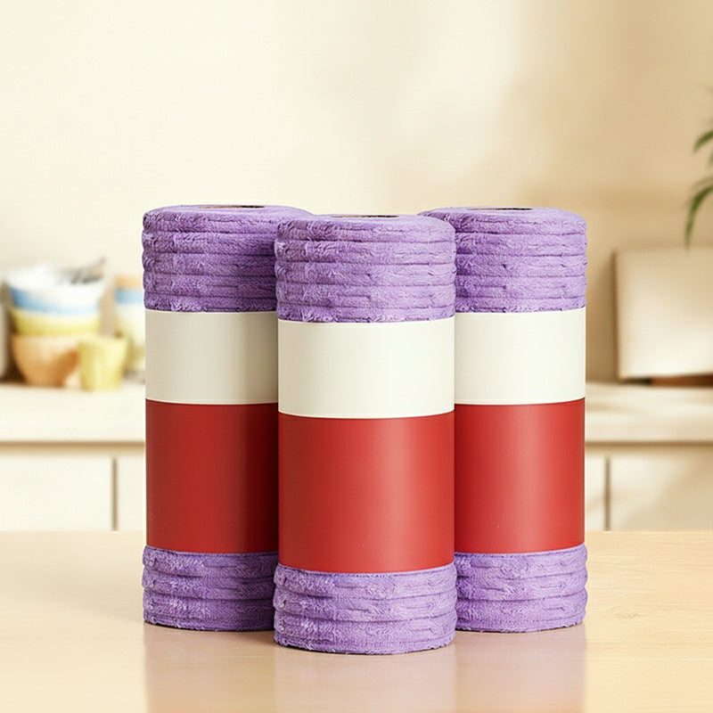 ✨Multipurpose Reusable Tear-Off Cleaning Cloth Roll