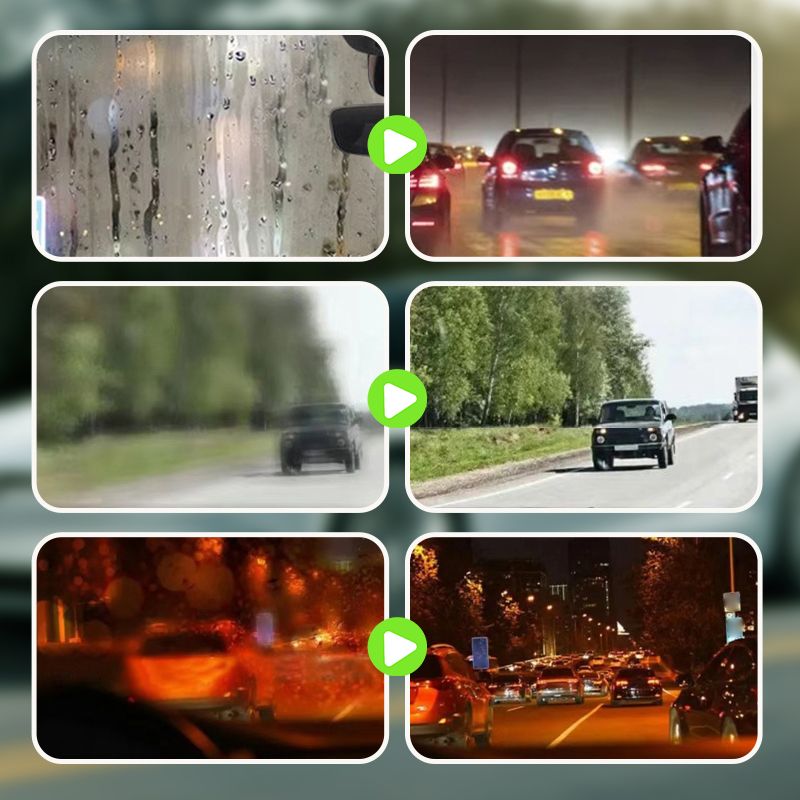 🔥Buy 2 Get 1 Free🚗 Windshield Oil Film Remover Brush – Clear Car Glass Cleaner
