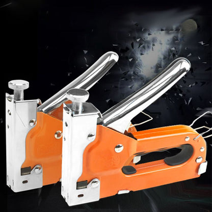 3-in-1 Manual Staple Gun with Adjustable Force & 600 Fasteners