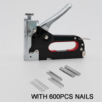 Black Staple Nail Tool (With 600pcs Nails)