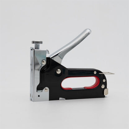 3-in-1 Manual Staple Gun with Adjustable Force & 600 Fasteners