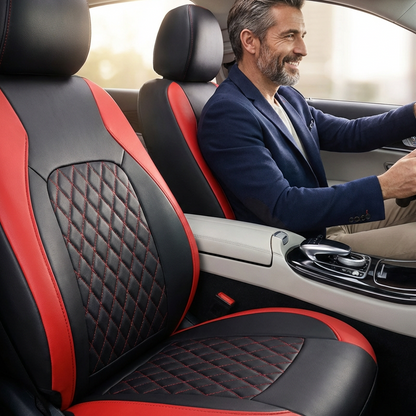 9-Piece Quilted Car Seat Cover Set – Refresh Your Interior