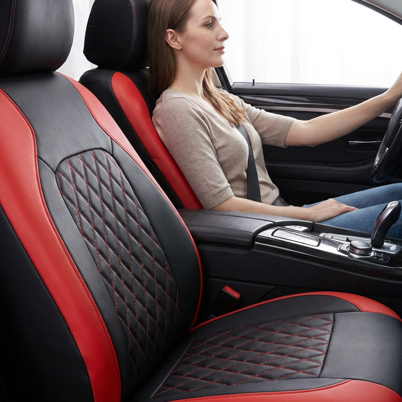 9-Piece Quilted Car Seat Cover Set – Refresh Your Interior