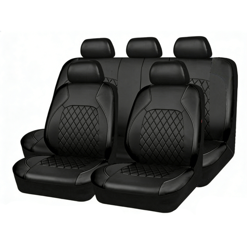 9-Piece Quilted Car Seat Cover Set – Refresh Your Interior