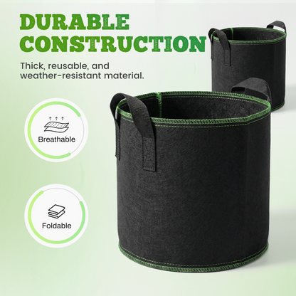 🌱Give Roots More Room to Breathe — Fabric Grow Bag with Handles